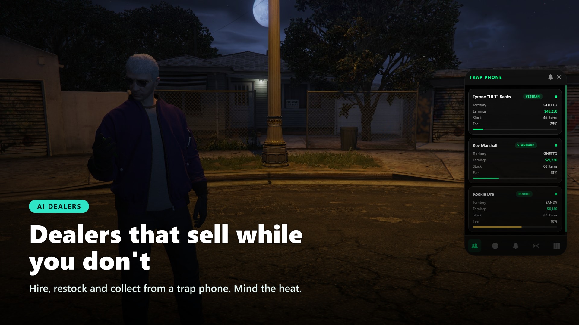 Hired dealers